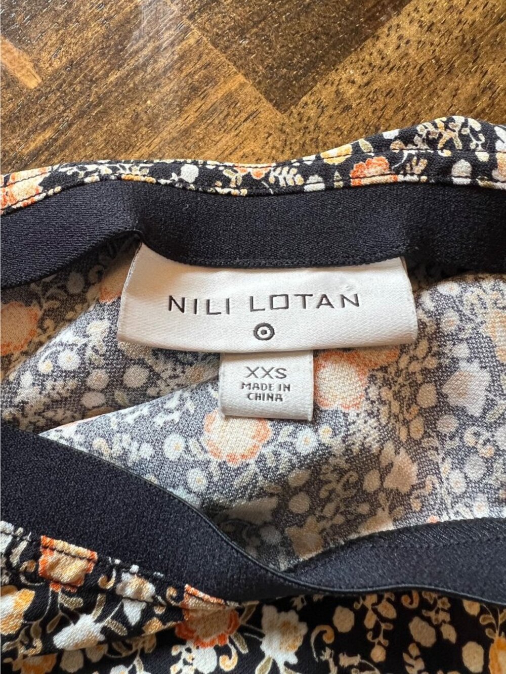 Nili Lotan X Target Floral Pattern Long Pull On A-Line Maxi Skirt 90s Y2K XXS - Picture 6 of 10